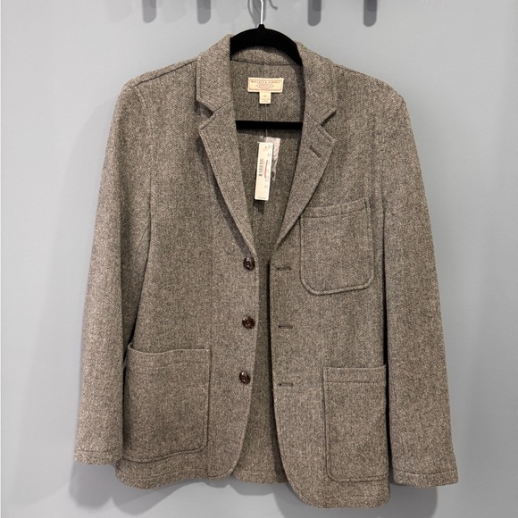 J. Crew Wallace and Barnes Men's Gray Blazer